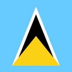 Flag of Saint Lucia